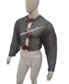 Aluminum Round Dome Riveted Maille Voider Closed